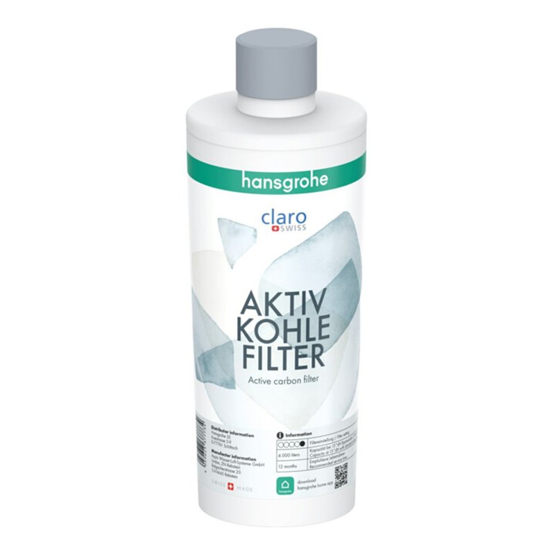 hansgrohe Aktivkohlefilter Filterkapazität 4000 l