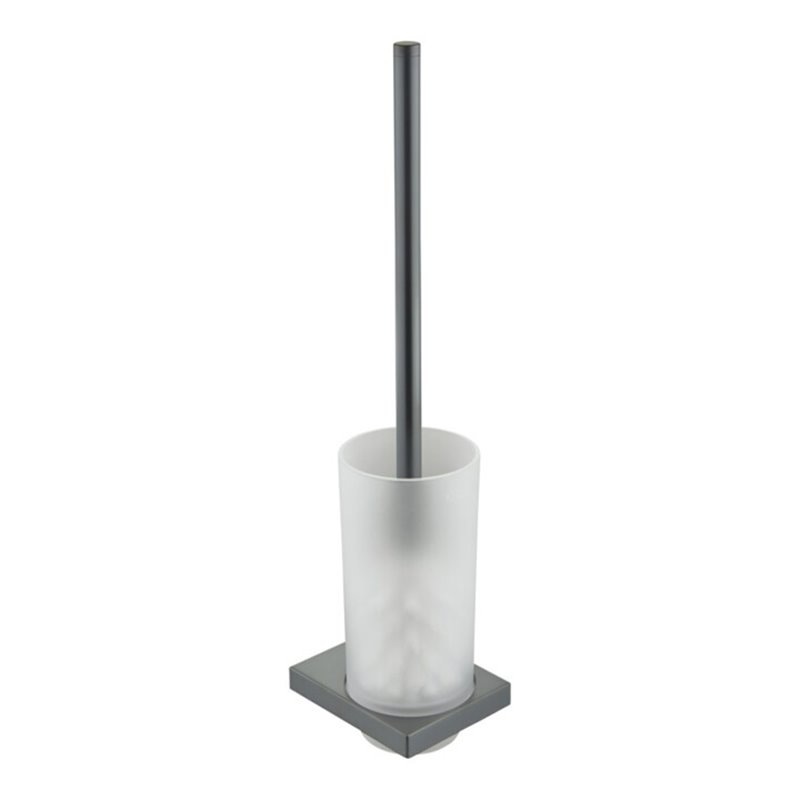 Keuco WC-Bürstengarnitur Edition 11 Wand, Kristall-Eins. mat, SW-chrom geb.