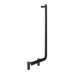 Keuco Winkelgriff AXESS 90Gr, li Ausf, verchromt, 381x851mm, sw ma