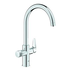 Grohe SPT-Batt. Blue Pure BauCurve 30580 C-Auslauf chrom