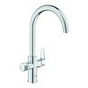 Grohe SPT-Batt. Blue Pure BauCurve 30580 C-Auslauf chrom