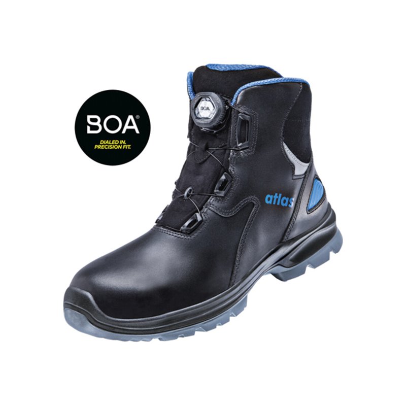 Atlas knöchelhoher Sicherheitsschuh SL 9845, XP, BOA ESD, S3