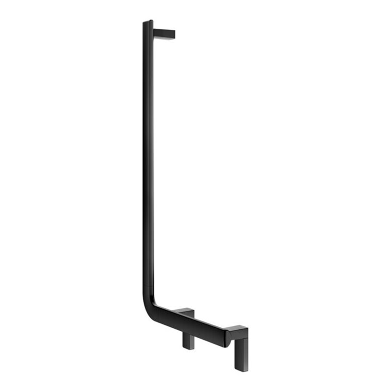 Keuco Winkelgriff AXESS 90Gr, li Ausf, 381x851mm, schwarz matt