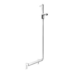 Keuco Winkelgriff AXESS verchromt, 90Gr, m Brausestange, re Ausf