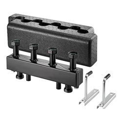 Oventrop Verteilerbalken für 2 Heizkreise, für Regumat, DN 25