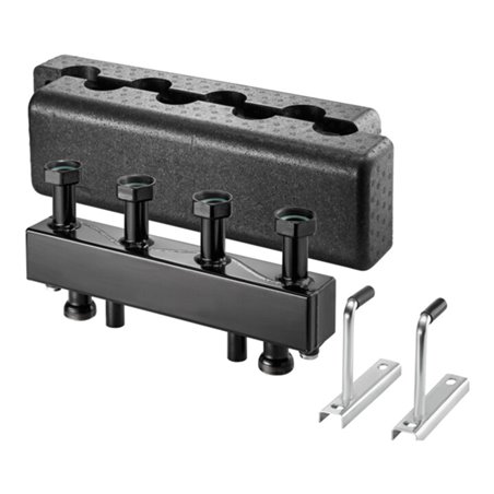 Oventrop Verteilerbalken für 2 Heizkreise, für Regumat, DN 25