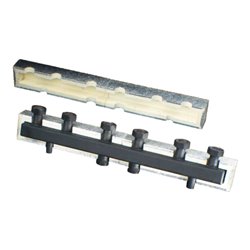 Oventrop Verteilerbalken für 2 Heizkreise, für Regumat, DN 25