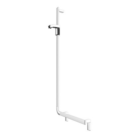 Keuco Winkelgriff AXESS AL si-el/vc, 90Gr, m Brausestange, li Ausf