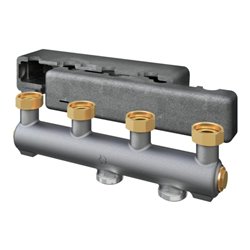 Oventrop Verteilerbalken DN 25, 2 Heizkreise