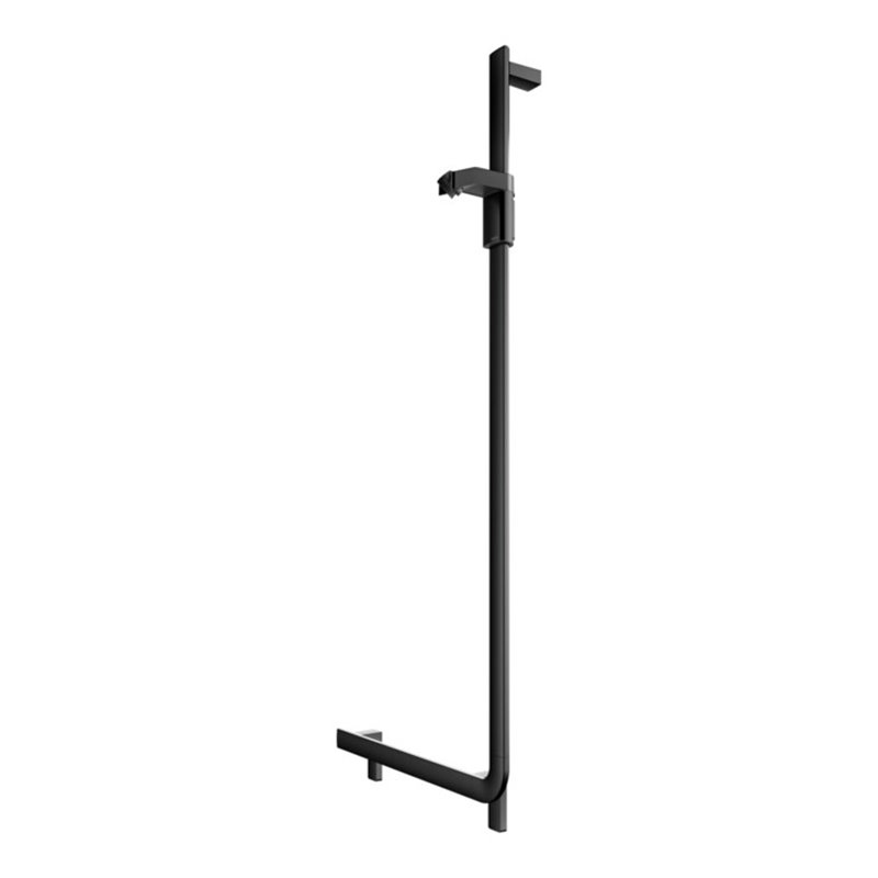 Keuco Winkelgriff AXESS sw m, 90Gr, m Brausestange, re Ausführung