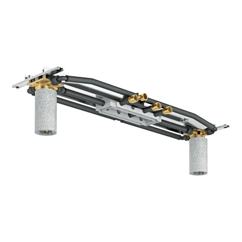 hansgrohe Grundset für Kopfbrause 1200 4jet Axor ShowerHeaven mit Lichtmodul