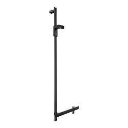 Keuco Winkelgriff AXESS sw m, 90Gr, m Brausestange, li Ausführung