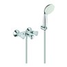 Grohe Wannen-Zweigriff-Armatur Costa 1/2', m BrG, autom. Umst., Wd-mont., ch