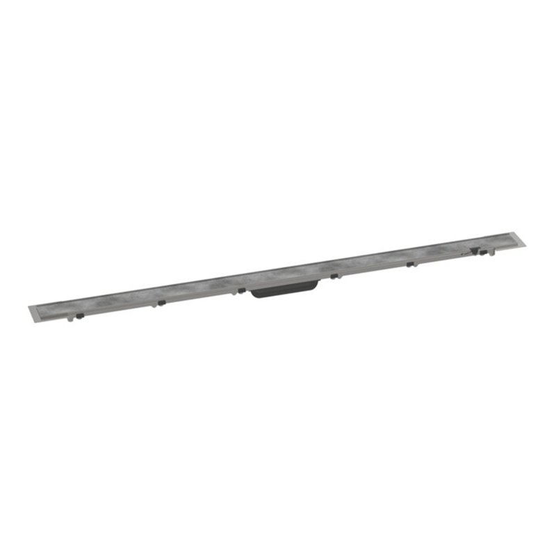 hansgrohe RainDrain Rock Duschrinne 1200mm, FM-Set, kürzbar und befliesbar