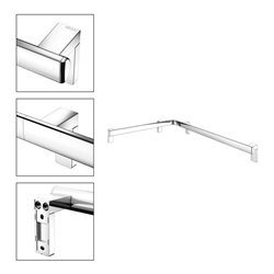Keuco Dusch-/Wannenhandlauf AXESS 650x850mm, verchromt