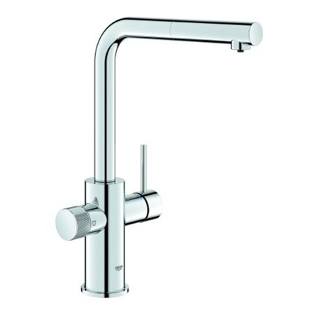 Grohe SPT-Batterie Blue Pure Minta 30590 L-Ausl. azb. Mous. chrom