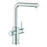 Grohe SPT-Batterie Blue Pure Minta 30590 L-Ausl. azb. Mous. chrom