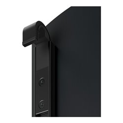 Keuco Klappsitz Care zum Einhängen, schwarz matt, schwarz