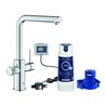 Grohe Starter Kit Blue Pure Minta 30591 L-Ausl. azb. Mous. S-Filter chrom