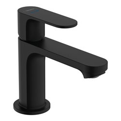 hansgrohe Standventil Rebris S 80 o Abl.garn, m Hebel, f Kaltwas., matt-sw