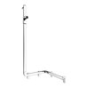 Keuco Duschhandlauf AXESS verchromt, 550mm, m Brausestange, li Ausf