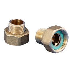 Wilo Verschraubung R 1 1/4'/d 35ixG 2', 24 Satz, Messing