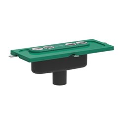 hansgrohe uBox universal Ablaufgehäuse DN 50, für vertikale Installation