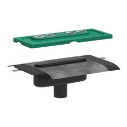 hansgrohe uBox universal Ablaufgehäuse DN 50, für vertikale Installation