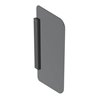 Geberit Urinal-Trennwand anthrazit, 75,4x4x43,2cm