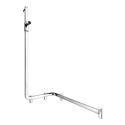 Keuco Duschhandlauf AXESS verchromt, 850mm, m Brausestange, li Ausf