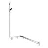 Keuco Duschhandlauf AXESS verchromt, 850mm, m Brausestange, li Ausf
