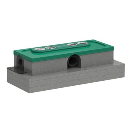 hansgrohe uBox universal Ablaufgehäuse DN 40, für flache Installation