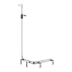 Keuco Duschhandlauf AXESS AL si-el/vc, 550mm, m BrSt, re Ausf