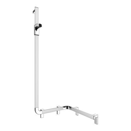 Keuco Duschhandlauf AXESS AL si-el/vc, 550mm, m BrSt, li Ausf