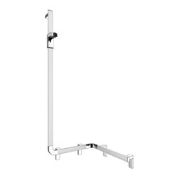 Keuco Duschhandlauf AXESS AL si-el/vc, 550mm, m BrSt, li Ausf