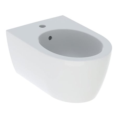 Geberit Wand-Bidet iCon geschlossene Form, mit Überlauf, weiß