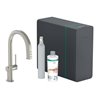 hansgrohe Spültisch-Einhebelmischer Aqittura M91 SodaSys 210, Ausl, Start Set, ED