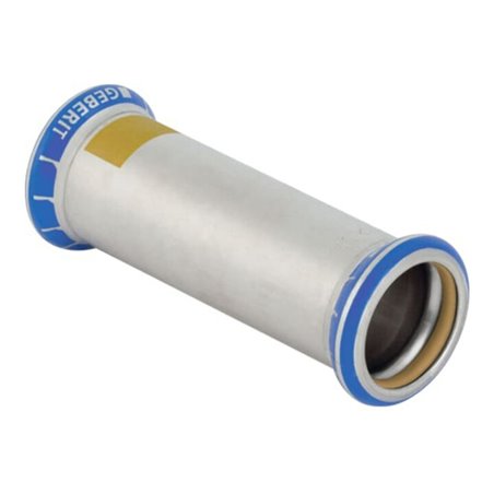 Geberit Gas-Schiebemuffe Mapress d 42mm, f Natur- u. Fl.-Gas, Edelstahl