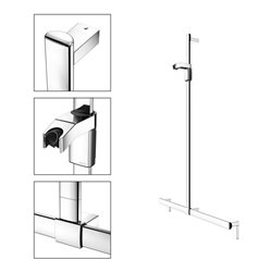 Keuco Duschhandlauf AXESS verchromt, 1000mm, mit Brausestange