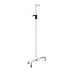 Keuco Duschhandlauf AXESS Alu si-elox/vc, 700mm, mit Brausestange