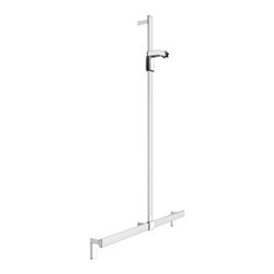 Keuco Duschhandlauf AXESS Alu si-elox/vc, 1000mm, mit Brausestange