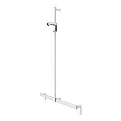 Keuco Duschhandlauf AXESS Alu si-elox/vc, 1000mm, mit Brausestange