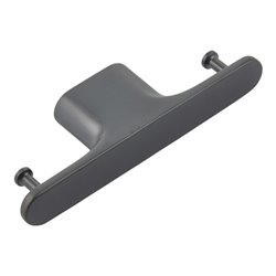 Keuco Handtuchhaken Edition 400 doppelt, schwarzchrom gebürstet