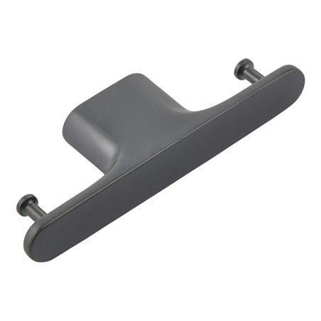 Keuco Handtuchhaken Edition 400 doppelt, schwarzchrom gebürstet