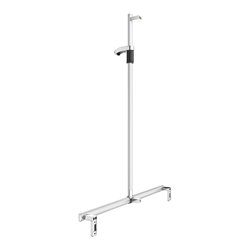 Keuco Duschhandlauf AXESS Alu si-elox/vc, 1150mm, mit Brausestange