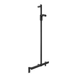 Keuco Duschhandlauf AXESS schwarz matt, 700mm, mit Brausestange