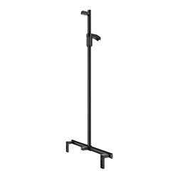 Keuco Duschhandlauf AXESS schwarz matt, 700mm, mit Brausestange