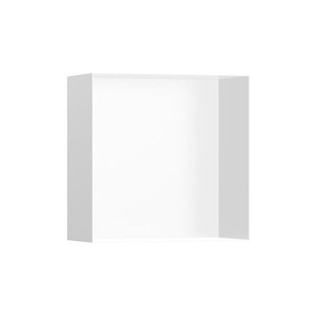hansgrohe Nische XtraStoris Minimalistic 300x300x140mm, rahmenlos, mattweiß