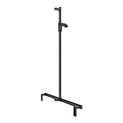 Keuco Duschhandlauf AXESS schwarz matt, 1000mm, mit Brausestange