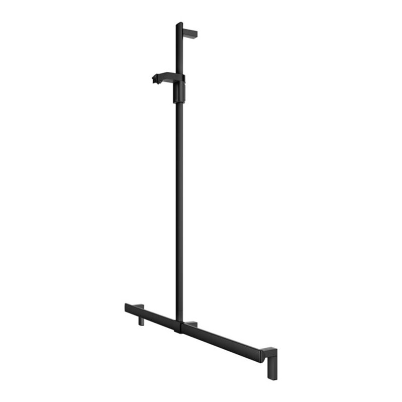 Keuco Duschhandlauf AXESS schwarz matt, 1150mm, mit Brausestange